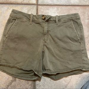 Army Green American Eagle Shorts